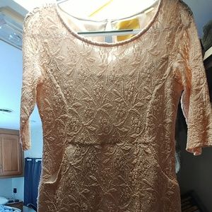 Maeve Pink Lace Dress